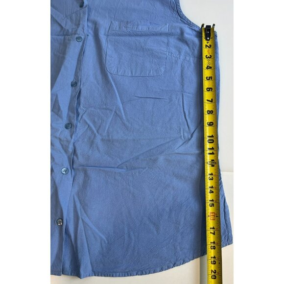 Stephanie Rogers by Fashion Trend Plus Women's Button Down Tank Top Size 3X - Picture 5 of 11